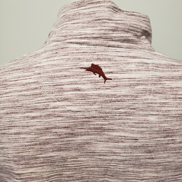 Tommy Bahama Sunrise Sands Half-Zip Pull Over Sweatshirt Size XL - Picture 7 of 14